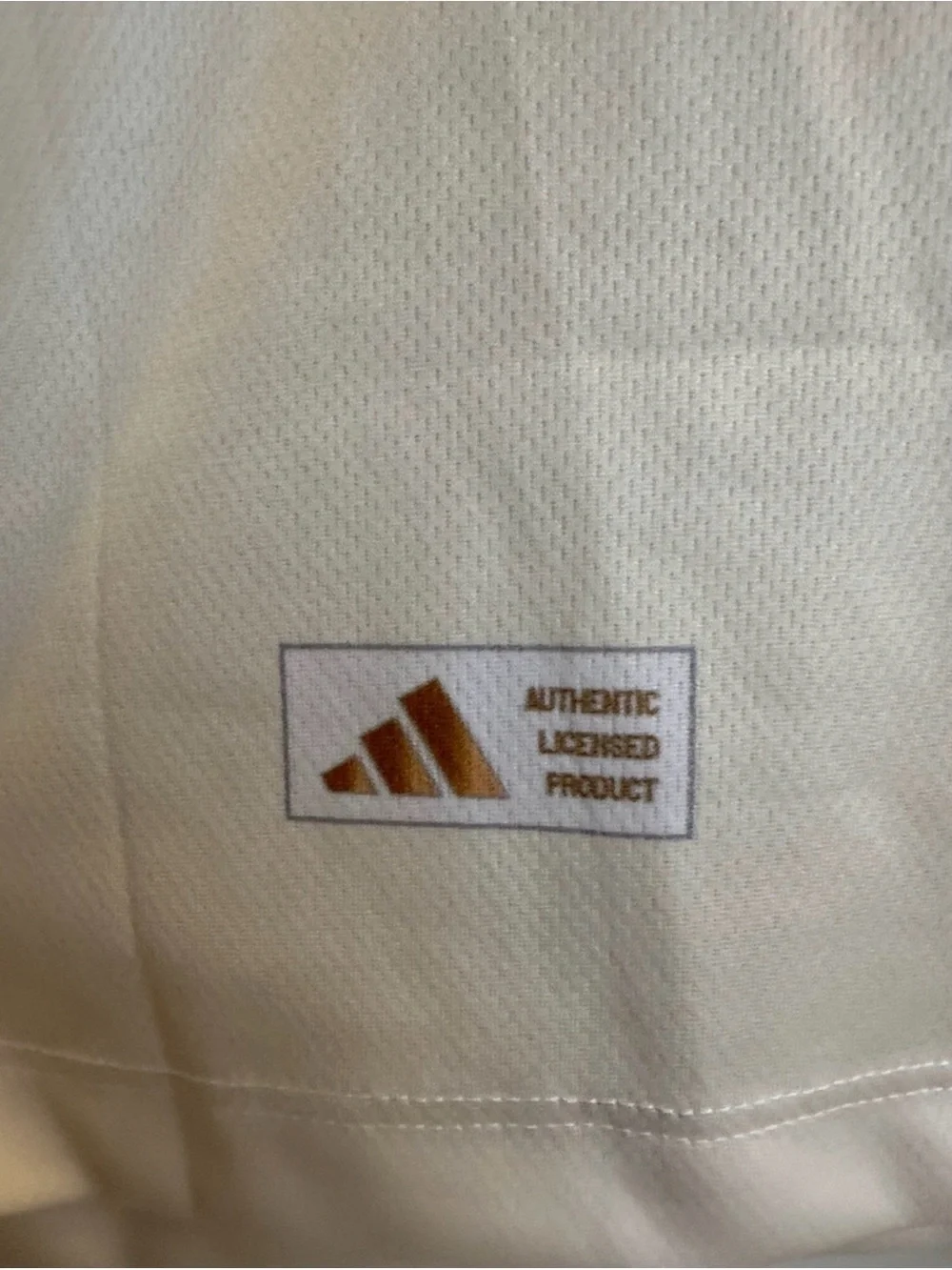 100 year anniversary Colombia Jersey in Cream. Colombian futbol jersey